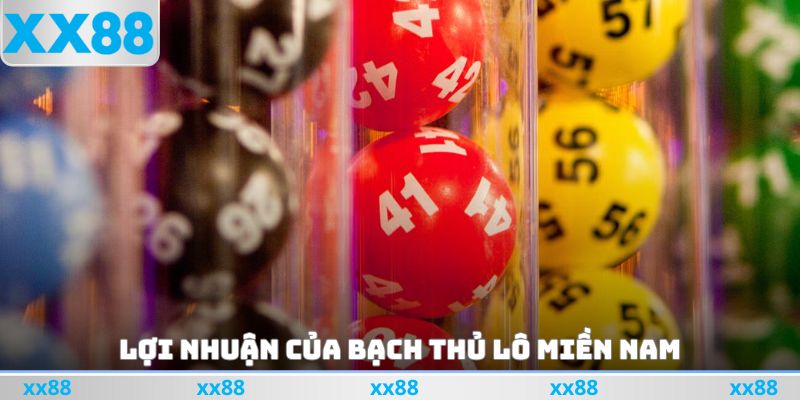Lợi nhuận của bạch thủ lô miền Nam